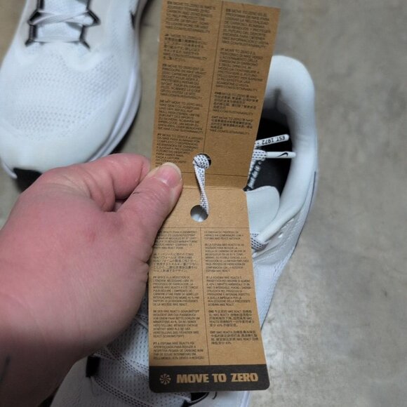 Nike Air Zoom Pegasus 41 TB Men's Size 18 Reflective White Black HF1536-100 New - Picture 15 of 15